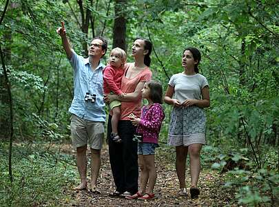 Wanderung mit der Familie