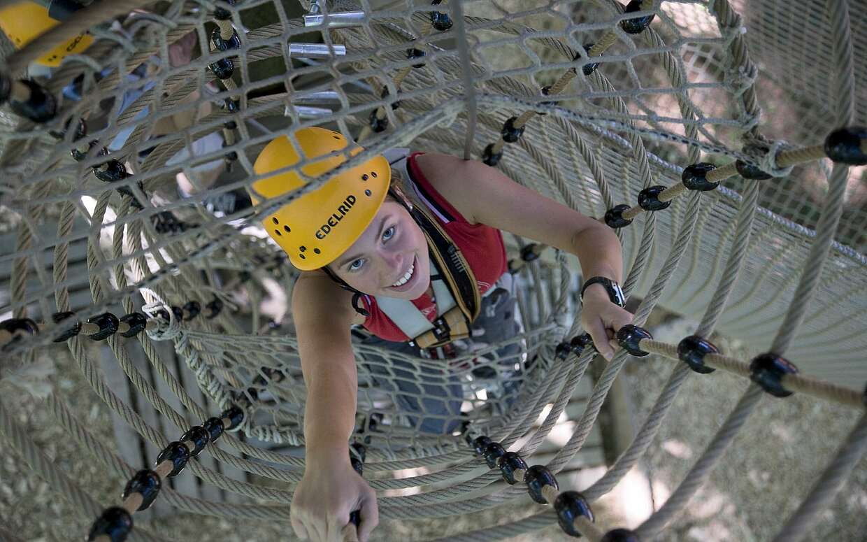 Kletterspaß im Abenteuerpark Potsdam