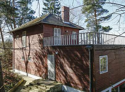 Einsteins Sommerhaus in Caputh mit Terrasse