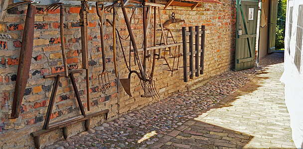 Freilichtausstellung im Heimatmuseum Salzmarkt Mittenwalde