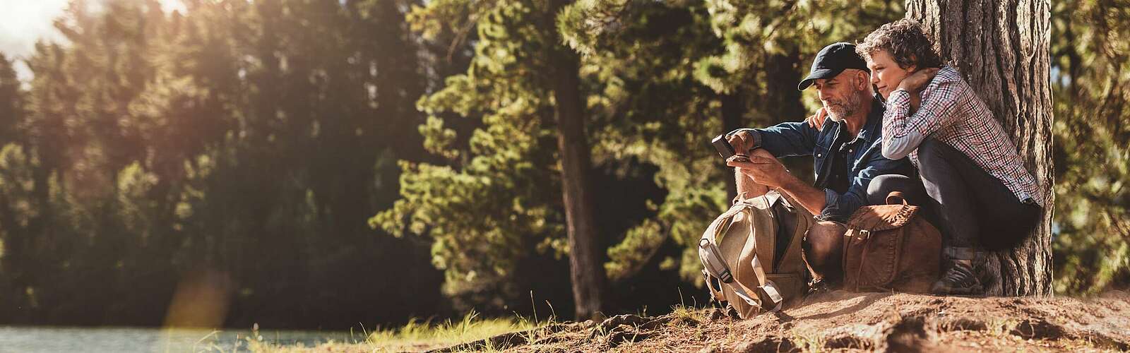 Paar auf einer Wanderung,
        
    

        Foto: fotolia.de/Jacob Lund