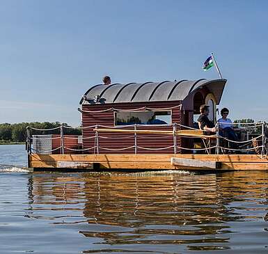 Floßromantik auf den Havelseen