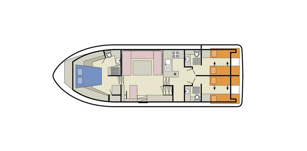 Le Boat Modell Royal Classique (Plan)