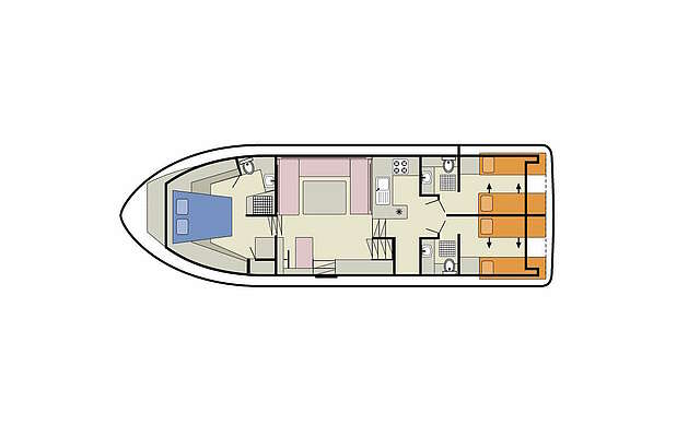 Le Boat Modell Royal Classique (Plan)