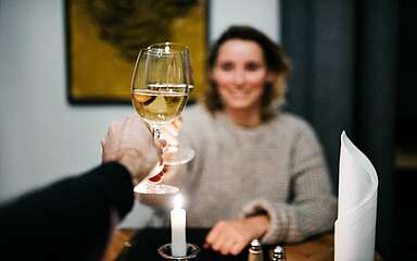 Gemütlicher Weinabend im Schloss Reichenow