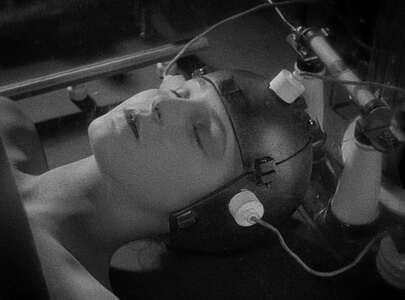 Szene aus dem Film Metropolis von Fritz Lang