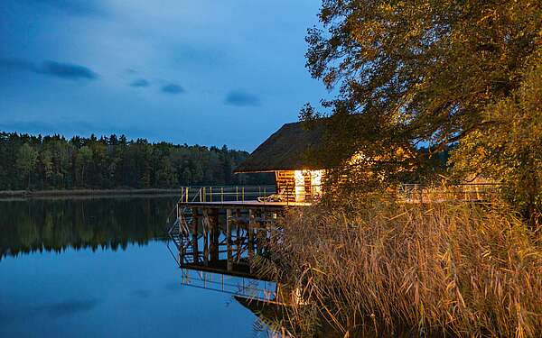 Hotel Döllnsee im Herbst