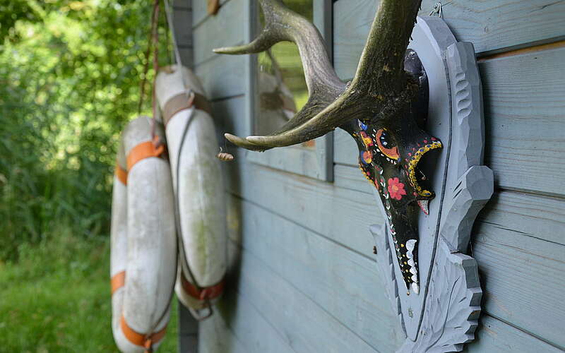 



        
            Bootshaus Detail auf dem 25 Teiche-Gelände,
        
    

        Foto: TMB-Fotoarchiv/Maria Falkenberg
    