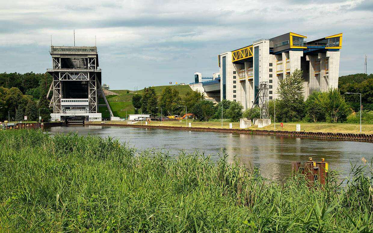 Schiffshebewerke Niederfinow am Finowkanal