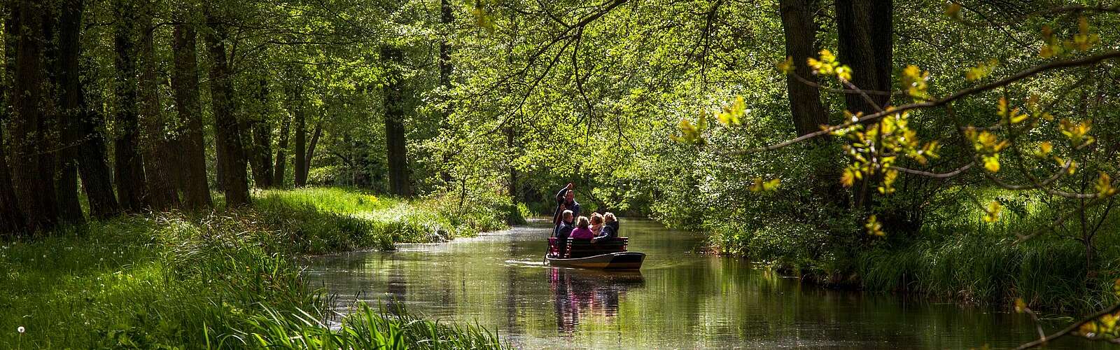 Kahnfahrt durch die Spreewaldfließe,
        
    

        
        
            Foto: Peter Becker