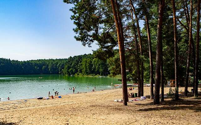 Baden im Schervenzsee