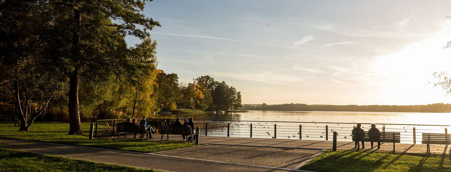 Am Scharmützelsee in Bad Saarow,
        
    

        Foto: TMB-Fotoarchiv/Yorck Maecke