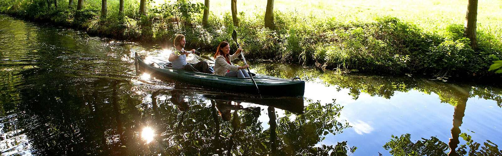 Romantische Kanutour im Spreewald,
        
    

        Foto: TMB-Fotoarchiv/Paul Hahn