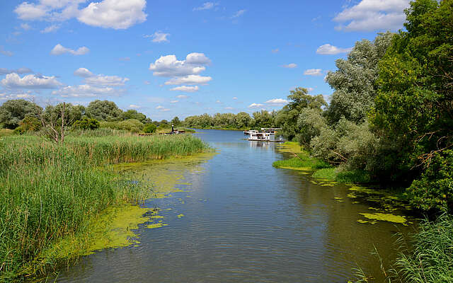 In Milow mündet die Stremme in die Havel.
