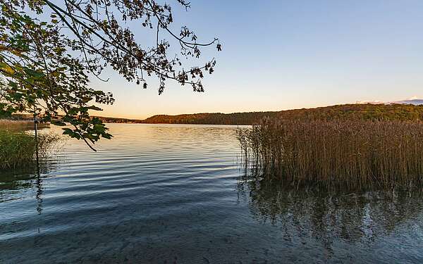 Sonnenuntergang am Werbelinsee