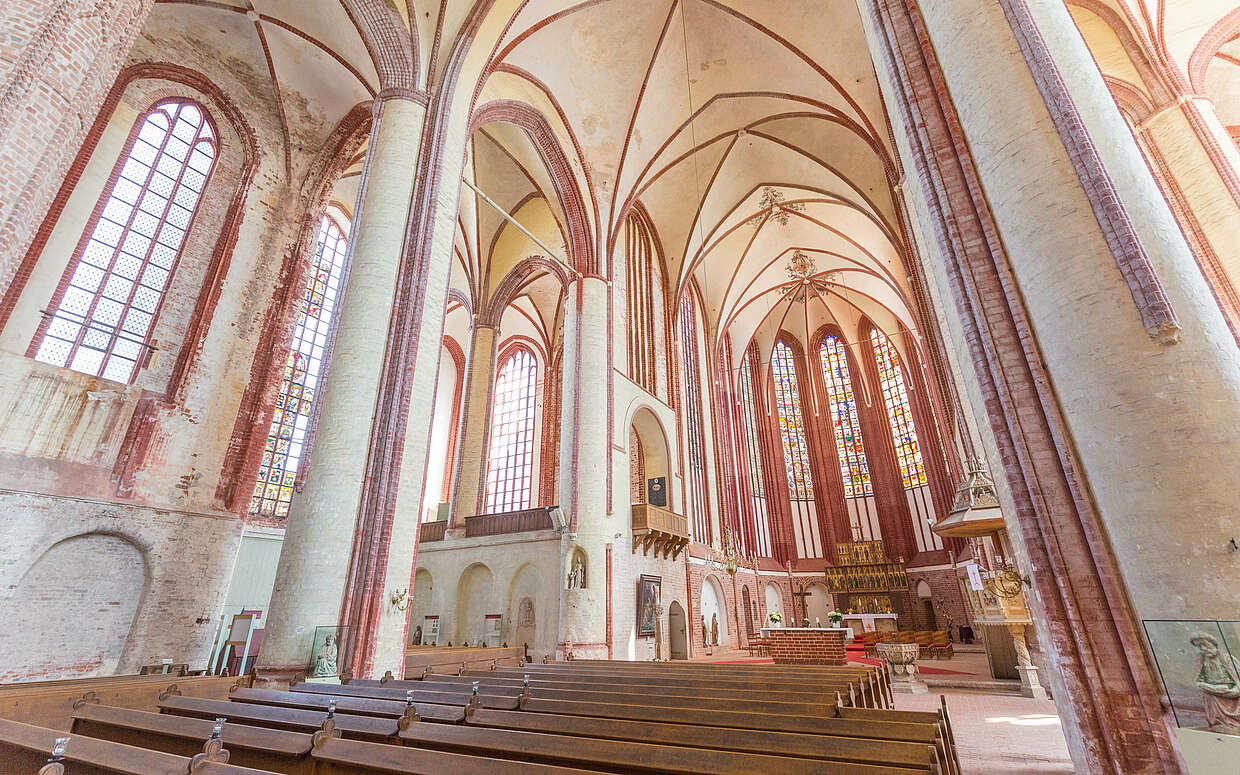 Die "Wunderblutkirche" von Bad Wilsnack: Zu ihr kamen unzählige Pilger angereist.