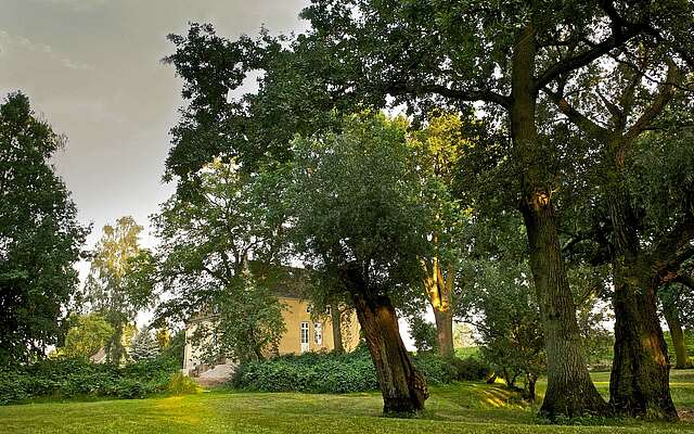 Garten des Pfarrhaus Mödlich 
