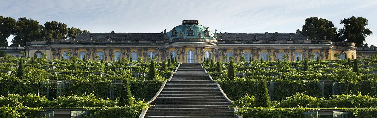 Schloss Sanssouci,
        
    

        Foto: TMB-Fotoarchiv/SPSG/Leo Seidel