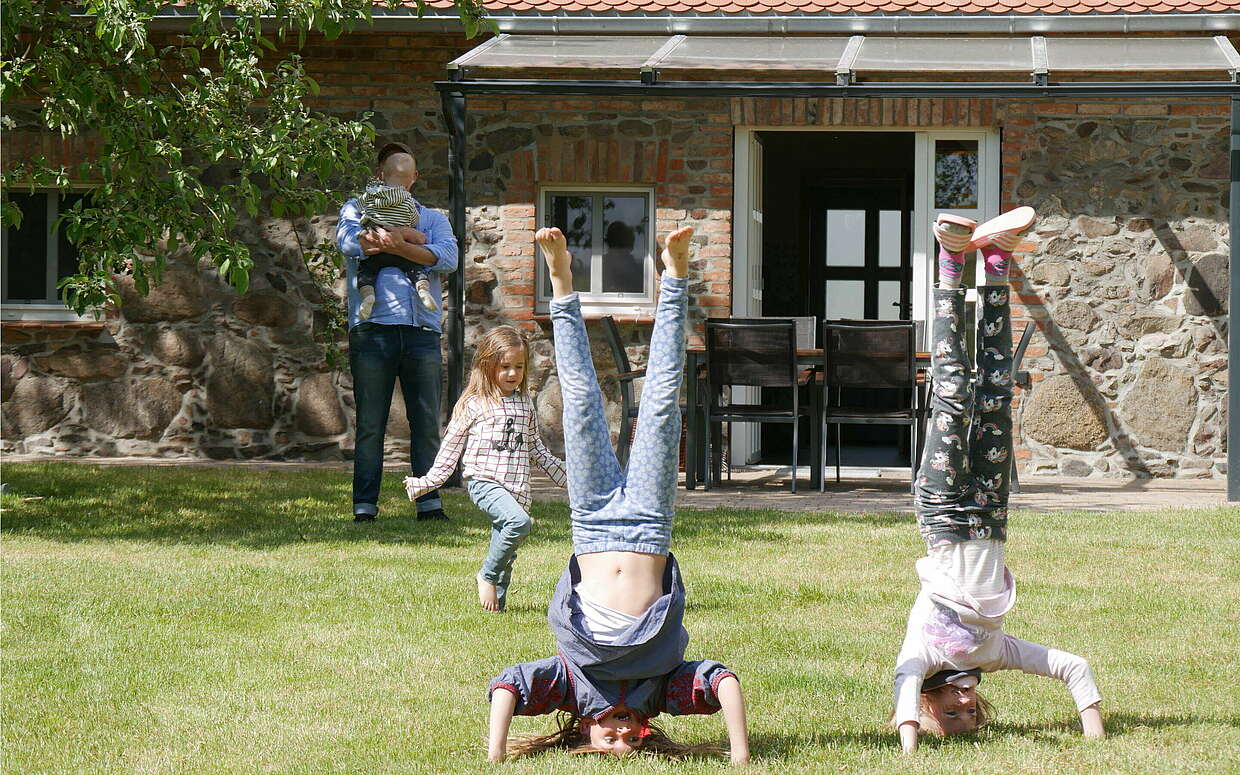 Familie auf dem Rüsterhof