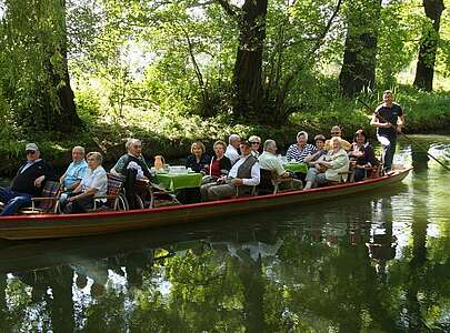 Kahnfahrt im kleinen Spreewald Wahrenbrück