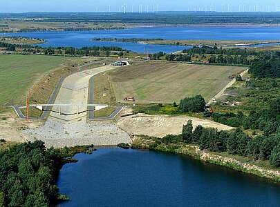 Ilsekanal zwischen Großräschener und Sedlitzer See