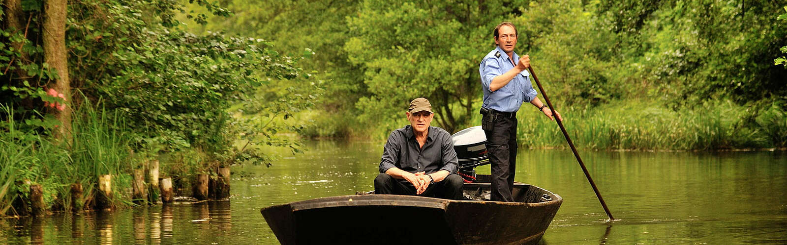 Spreewaldkrimi mit Krüger (Christian Redl, li.) und Fichte (Thorsten Merten, re.),
        
    

        Foto: ZDF/Hardy Spitz