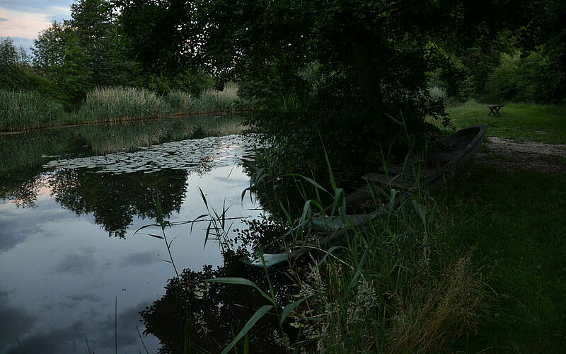 



        
            Teich mit Boot ,
        
    

        Foto: TMB-Fotoarchiv/Maria Falkenberg
    