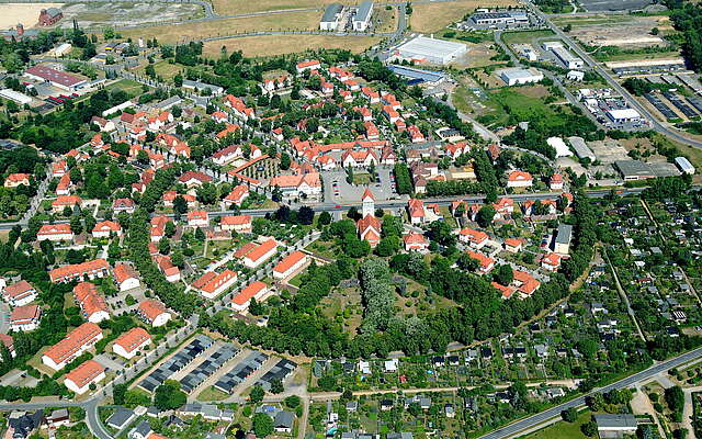 Gartenstadt Marga Luftbild