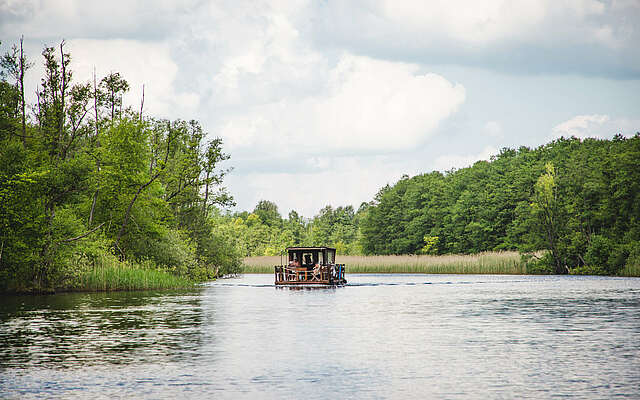 Hausboot auf der Havel