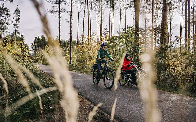 Barrierefreie Radtour