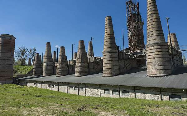 Schachtofenbatterie im Museumspark Rüdersdorf