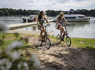 Radtour am Wasser