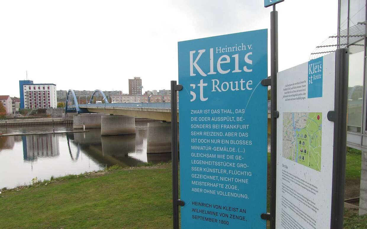 Kleist-Route Frankfurt (Oder) - Slubice, Foto: TMB-Fotoarchiv/Matthias Fricke 