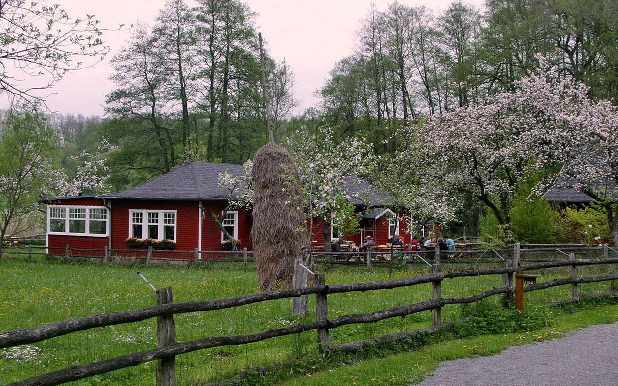 Das Ausflugslokal Pritzhagener Mühle.