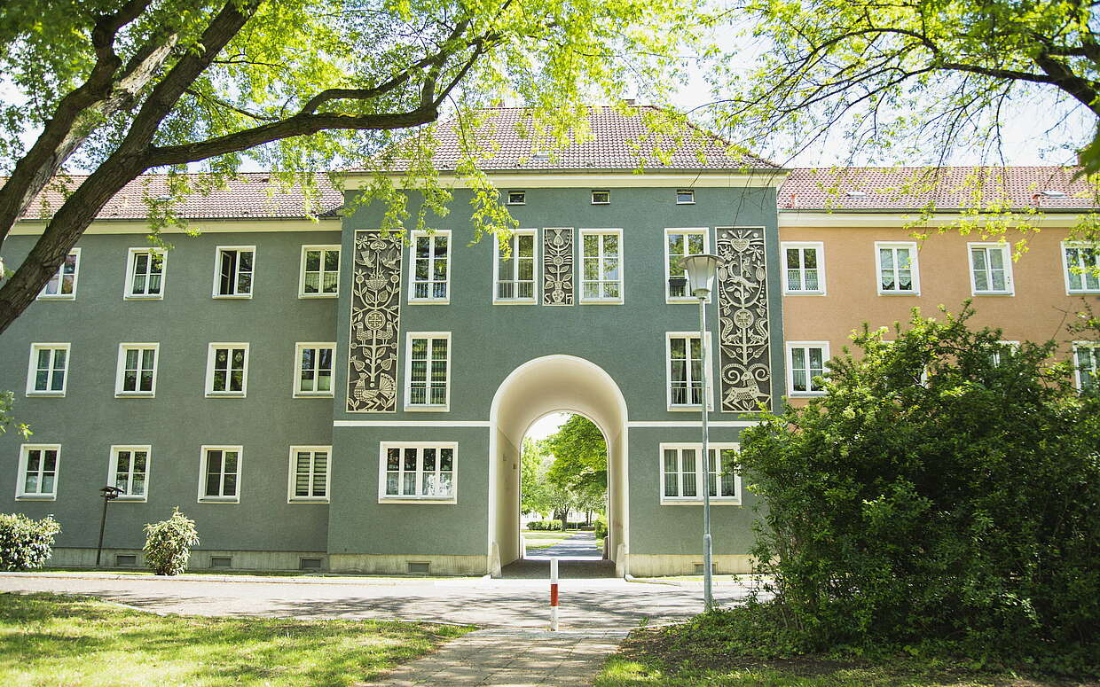 Sozialistischer Wohnkomplex in Eisenhüttenstadt