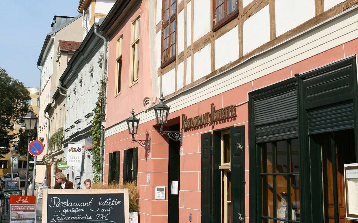 Außenansicht des Restaurants Juliette