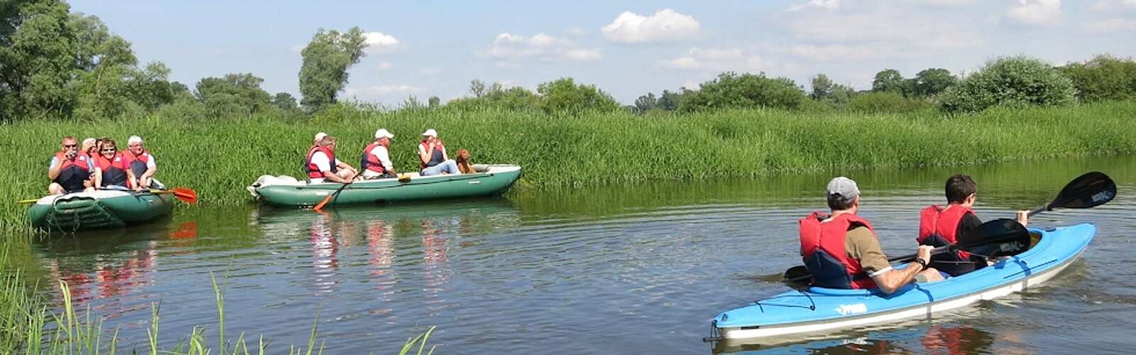 Paddeltour auf der Neiße,
        
    

        Foto: Marketing und Tourismus Guben/Jana Wilke