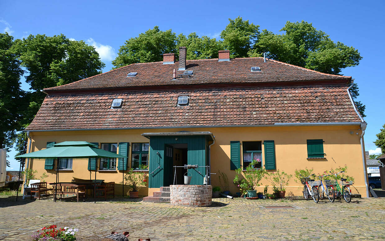 Der Luckehof in Premnitz: Er ist einer der wenigen bis heute erhaltenen Vierseitenhöfe in Brandenburg.