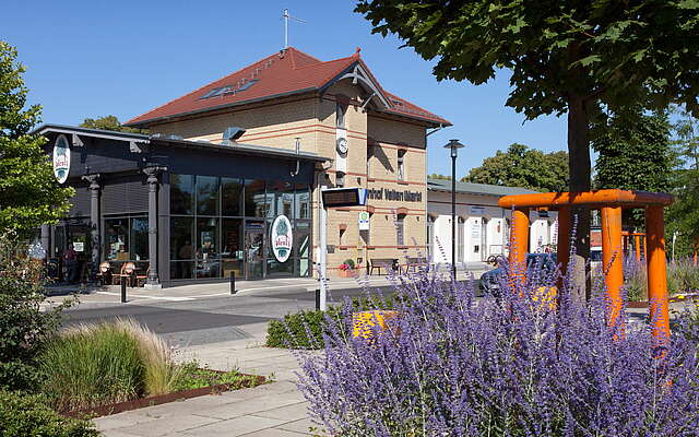 Der Bahnhof in Velten