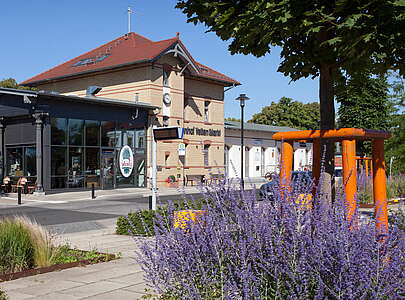 Der Bahnhof in Velten