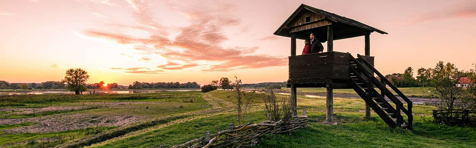 Gnevsdorfer Wehr an der Elbe,
        
    

        Foto: Tourismusverband Prignitz e.V./Markus Tiemann