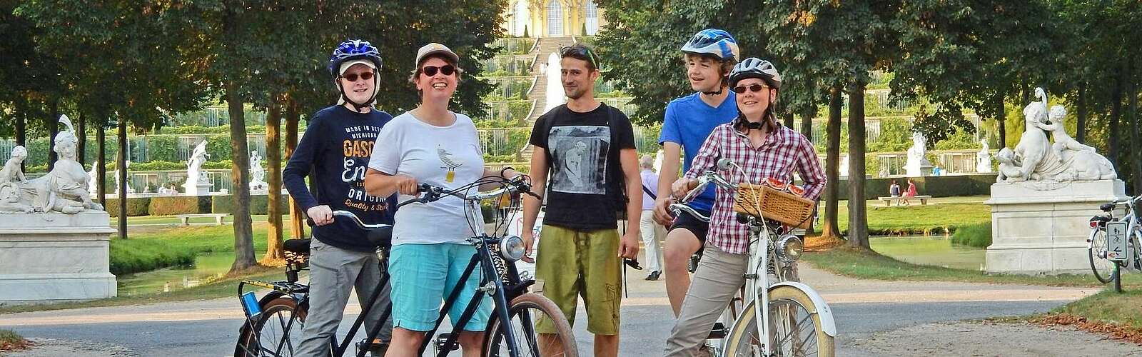 Tandemtours im Park Sanssouci ,
        
    

        Foto: TMB Barrierefrei/Nicole Schrader