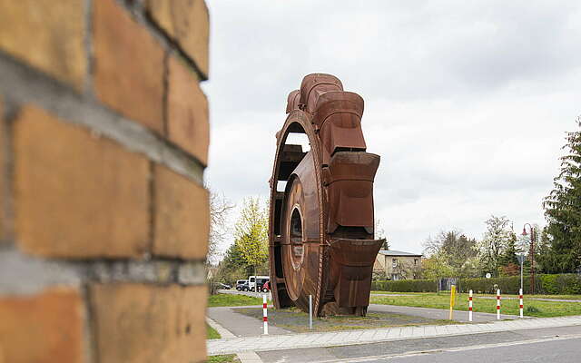 Schaufelrad am Tagebau Welzow-Süd