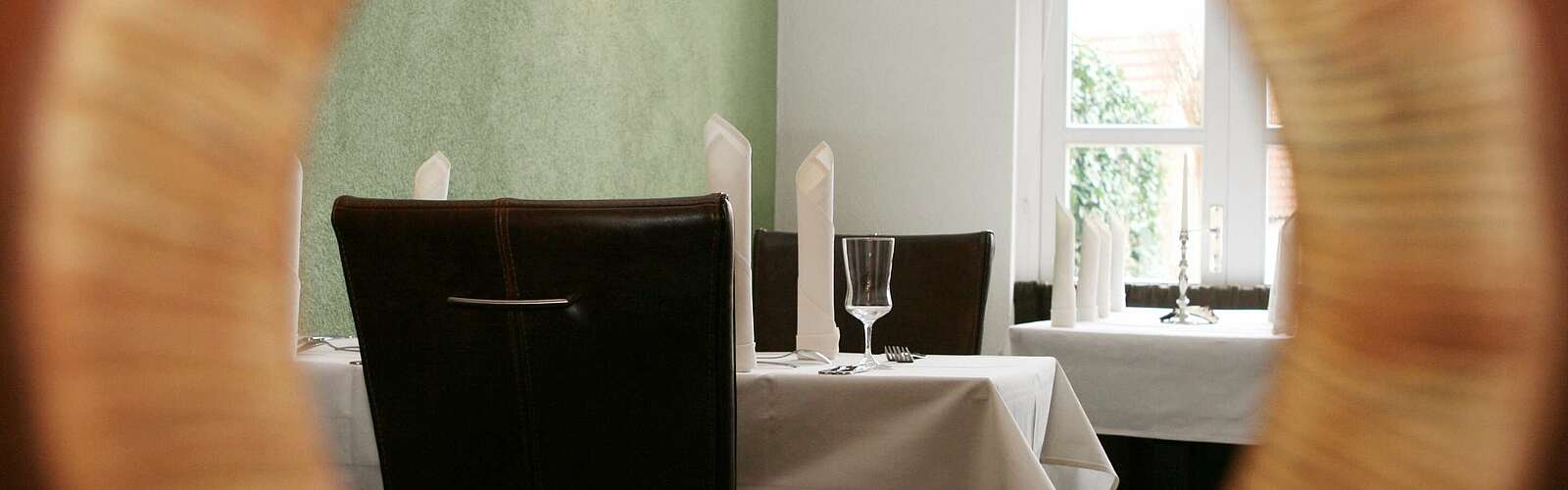 Geheimer Blick in das Restaurant kochZimmer,
        
    

        Foto: TMB-Fotoarchiv/Steffen Lehmann