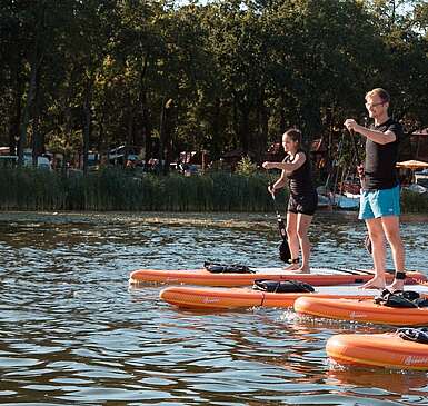 Stand Up Paddling in Potsdam