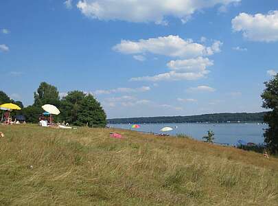 Badestrand am Werbellinsee