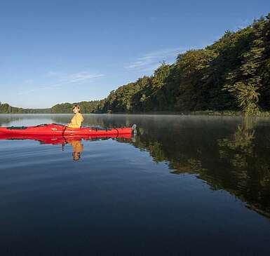 Stille tanken in der Uckermark