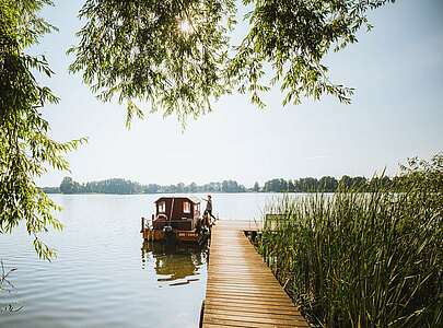 Floßtour auf dem Schwielochsee 