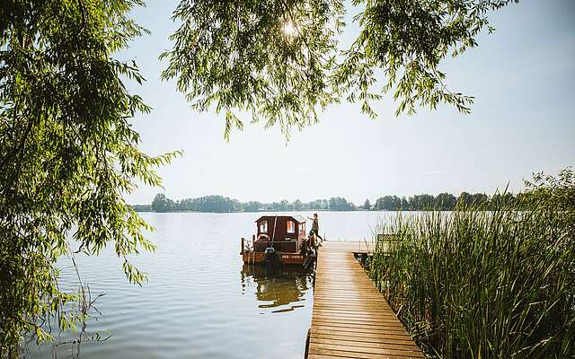 Floßtour auf dem Schwielochsee 