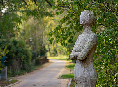 Der Skulpturenboulevard in Birkenwerder